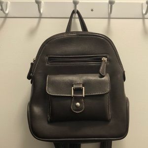 Cute backpack purse. Brown. Adjustable straps.